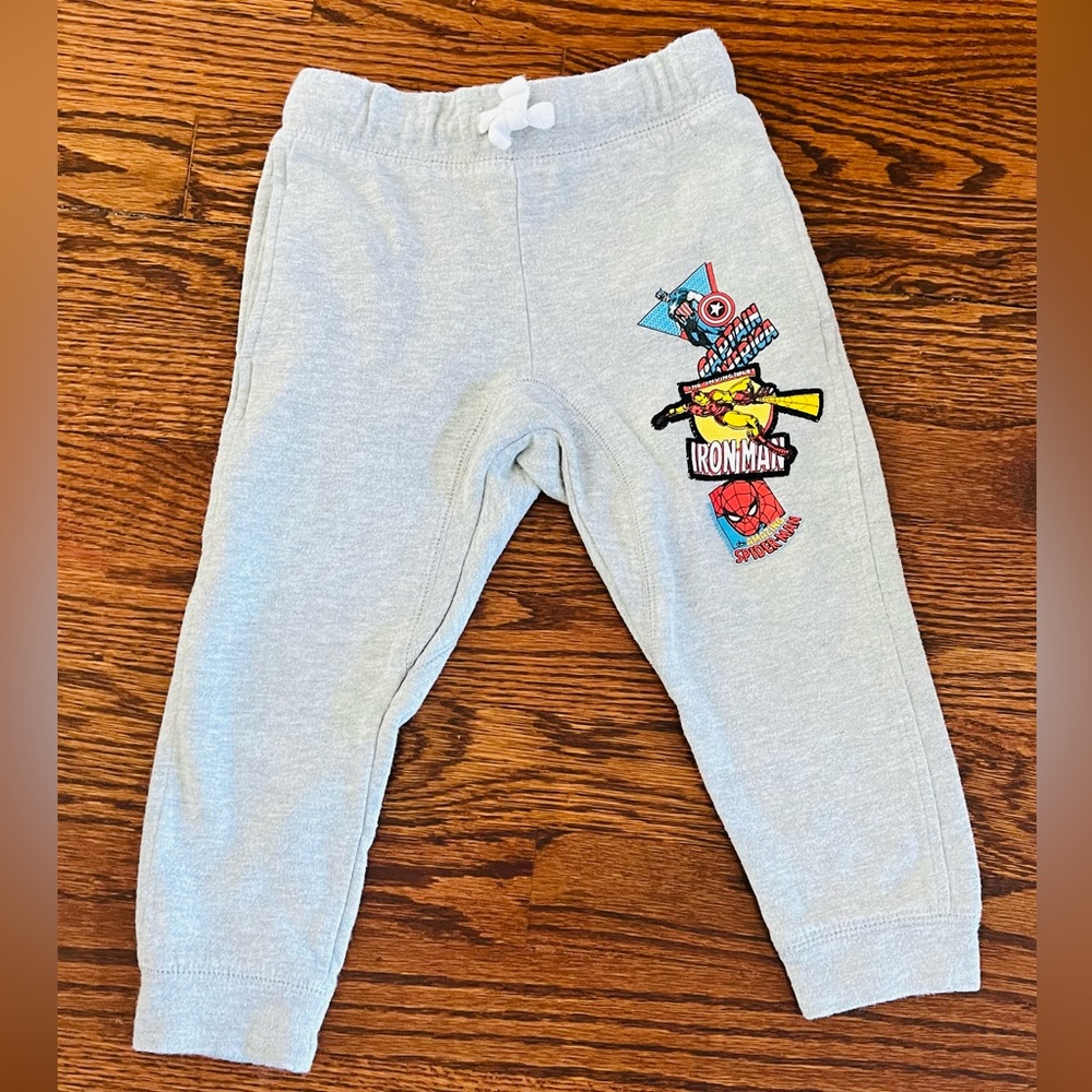 H&M Marvel Sweatpants, Size 2-3 Y